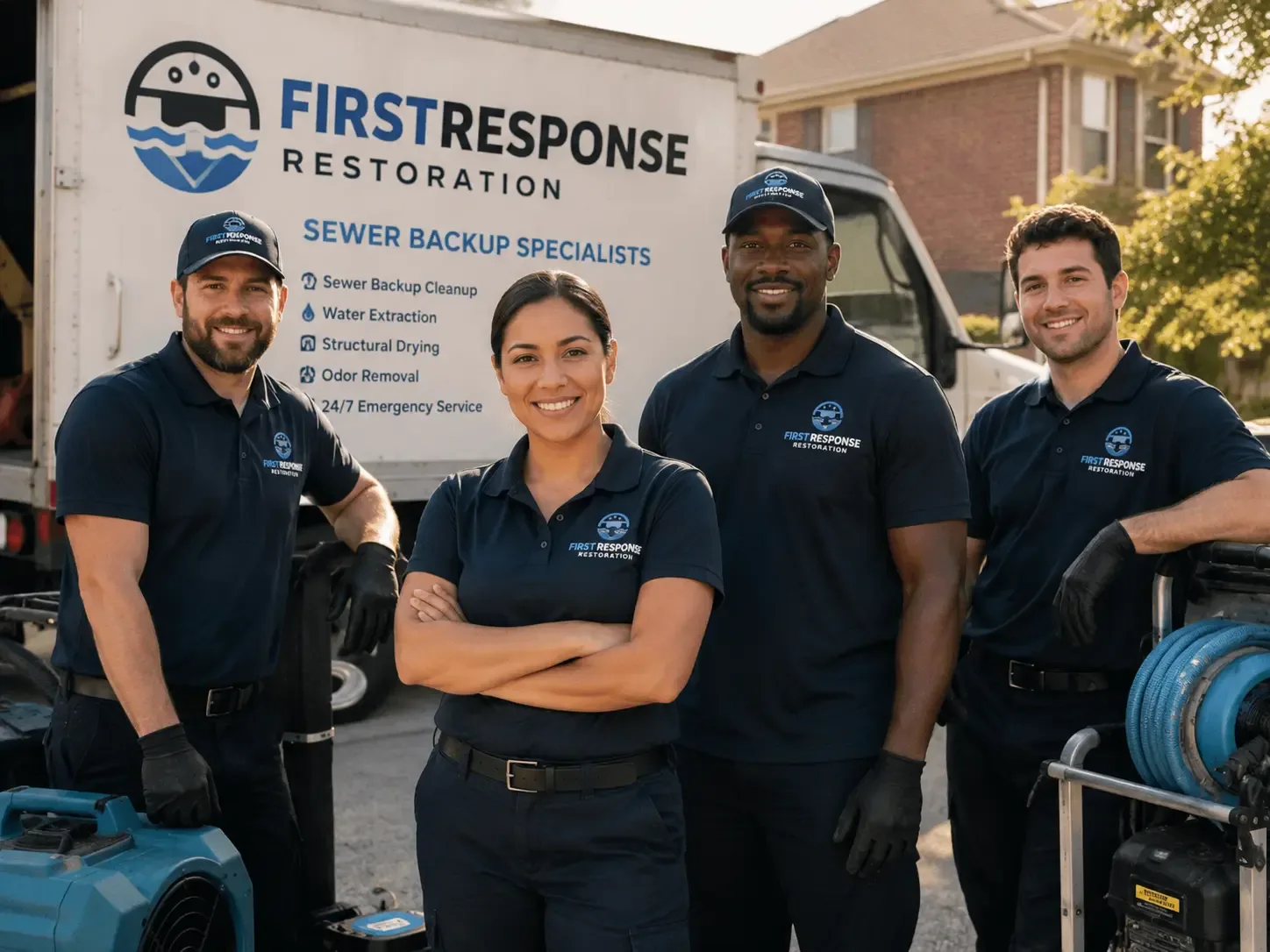FirstResponse Restoration serving Levering, MI